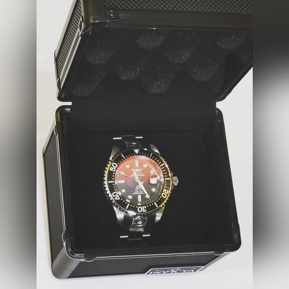 Invicta NWT Black Aluminum 1 Slot Watch Case - Picture 6 of 8